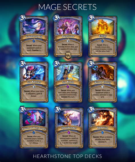 hearthstone secret mage|wild secret mage 2022.